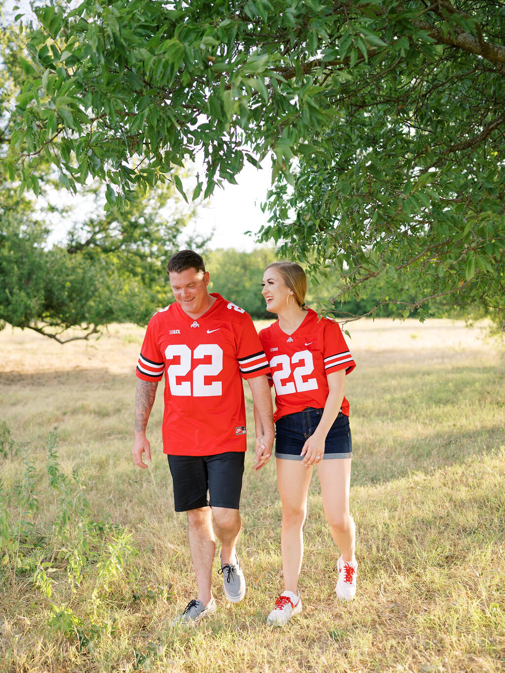 Engagement portraits on family ranch1