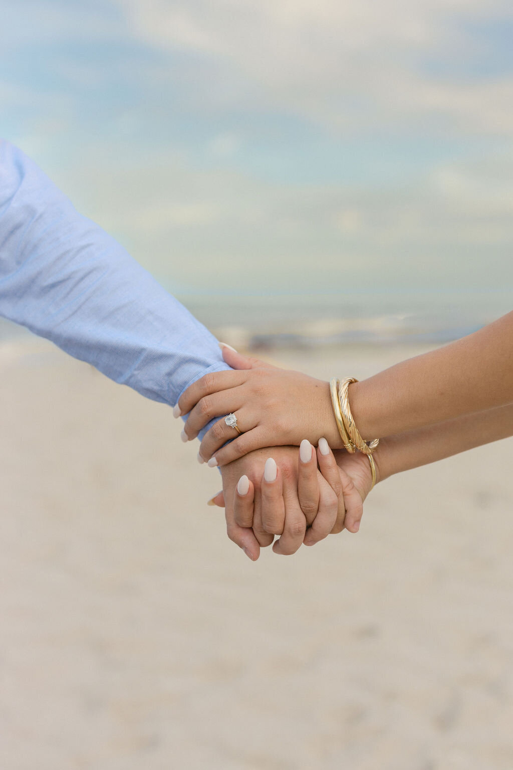 west-palm-beach-sunset-engagement-session-hand-embrace