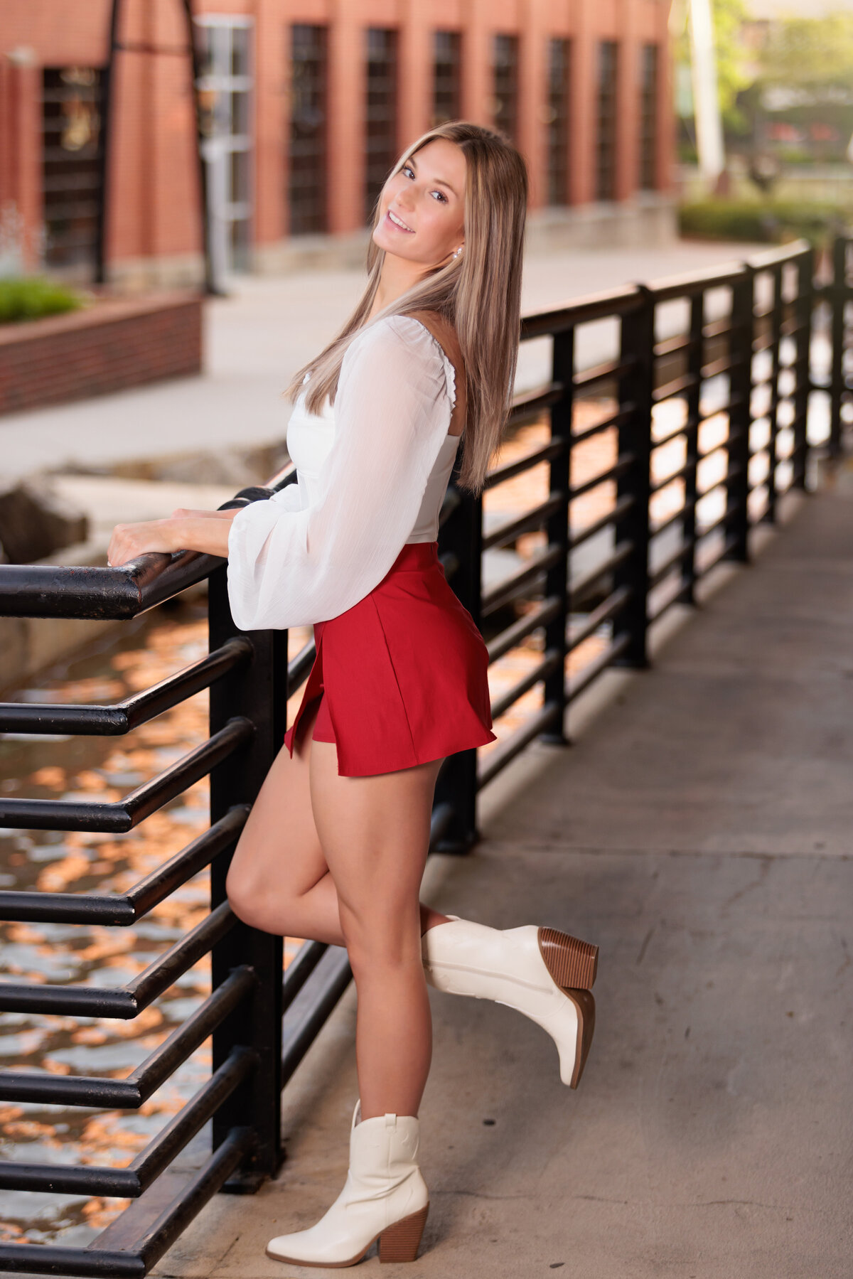 Raleigh senior pictures near water
