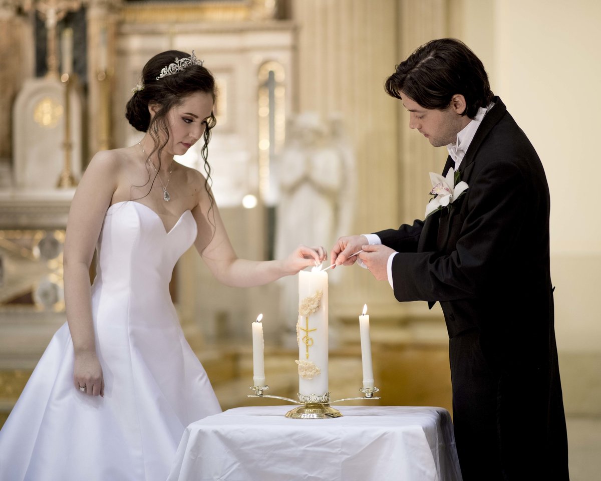 St. Aloysius Wedding by Washington DC Wedding Photographer, Erin Tetterton Photography