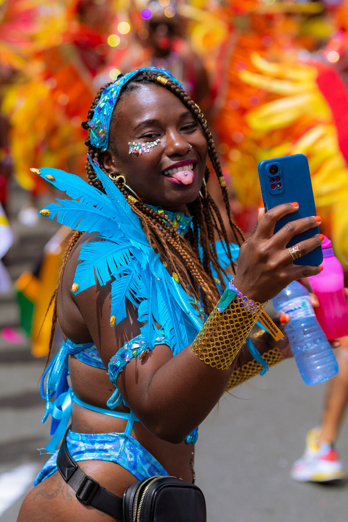 Photos of Masqueraders from Toronto Carnival 2023 - Sunlime Mas Band - Medium Band of The Year 2023-194