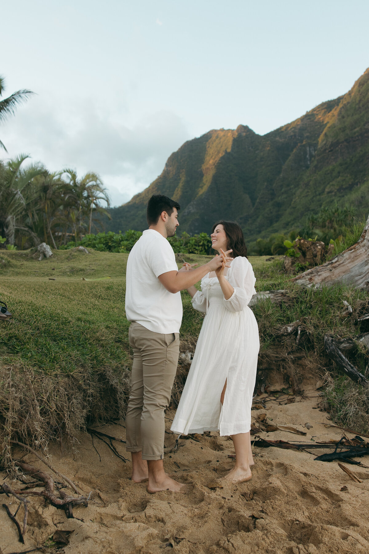Hawaii elopement / kauai hawaii elopement / hawaii destination wedding / Sophia photo co / north shore hawaii elopement / white dress for beach photos / vow renewal in hawaii / vow renewal kauai / kauai wedding photographer / big island wedding photographer / maui wedding photographer / elopement wedding photographer / Duluth Minnesota wedding photographer