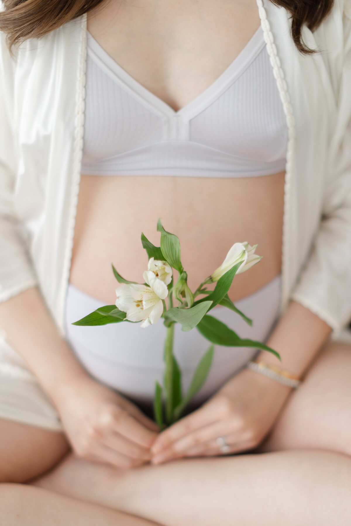 Maternity portrait session at Philadelphia photography studio - 2