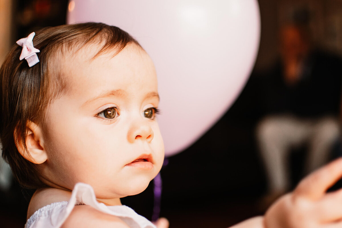 Little girl exploring during Toronto family photographer session