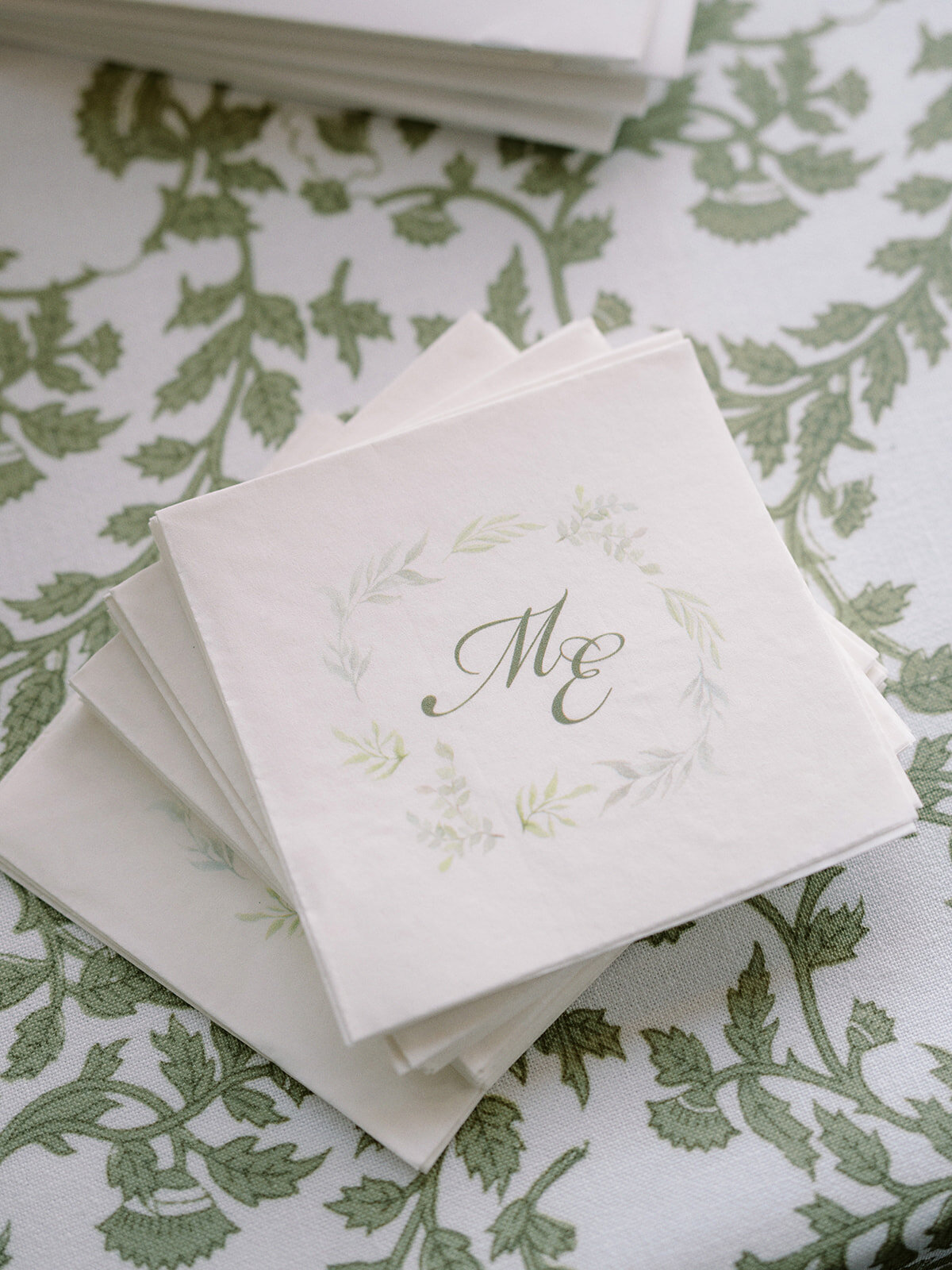 Monogram-Wedding-Cocktail-Napkins