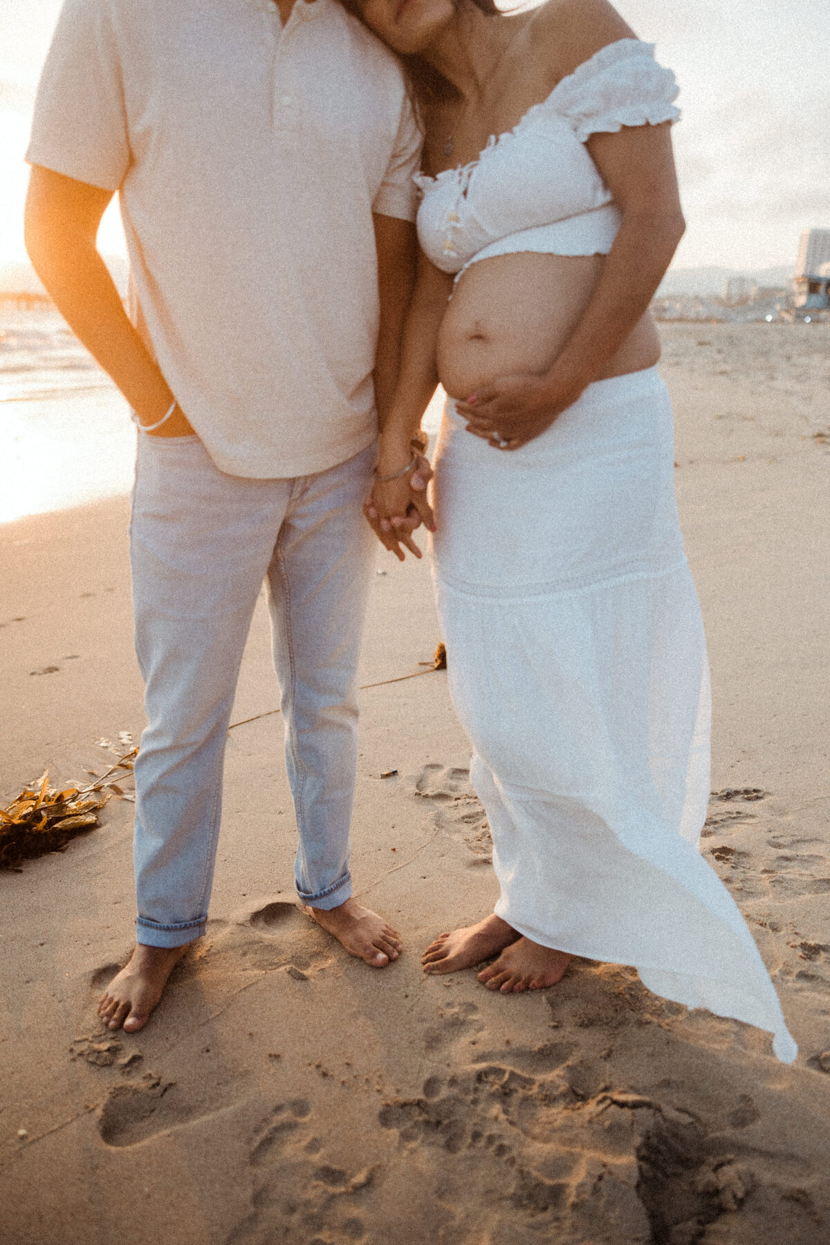 Santa Monica Beach Maternity Photography 73