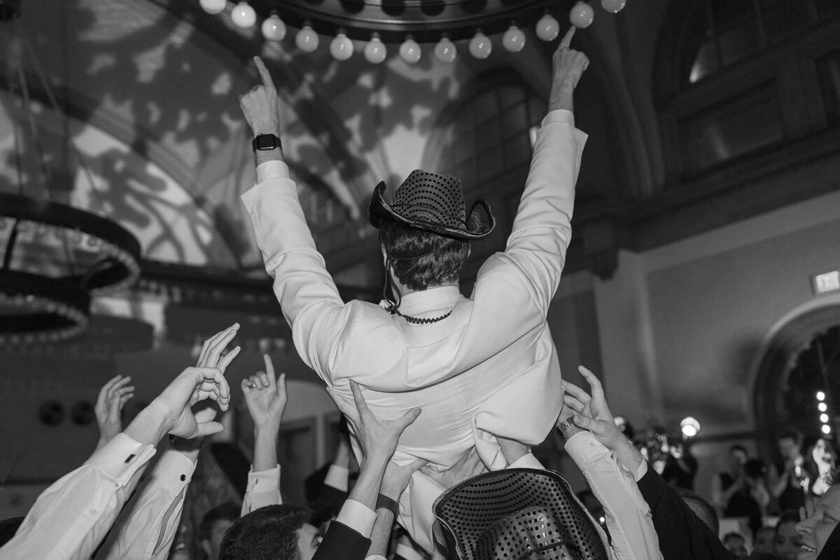 Classy Black Tie Wedding Dallas Hope Gray Photo 19