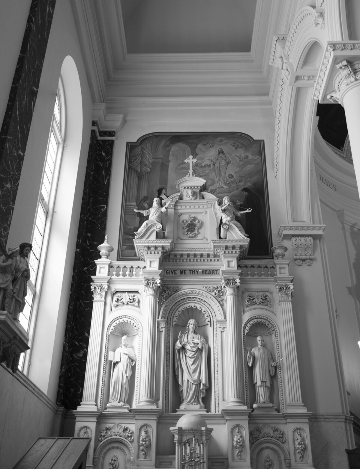 Ornate detail in St. Peter and Paul Cathedral, Detroit