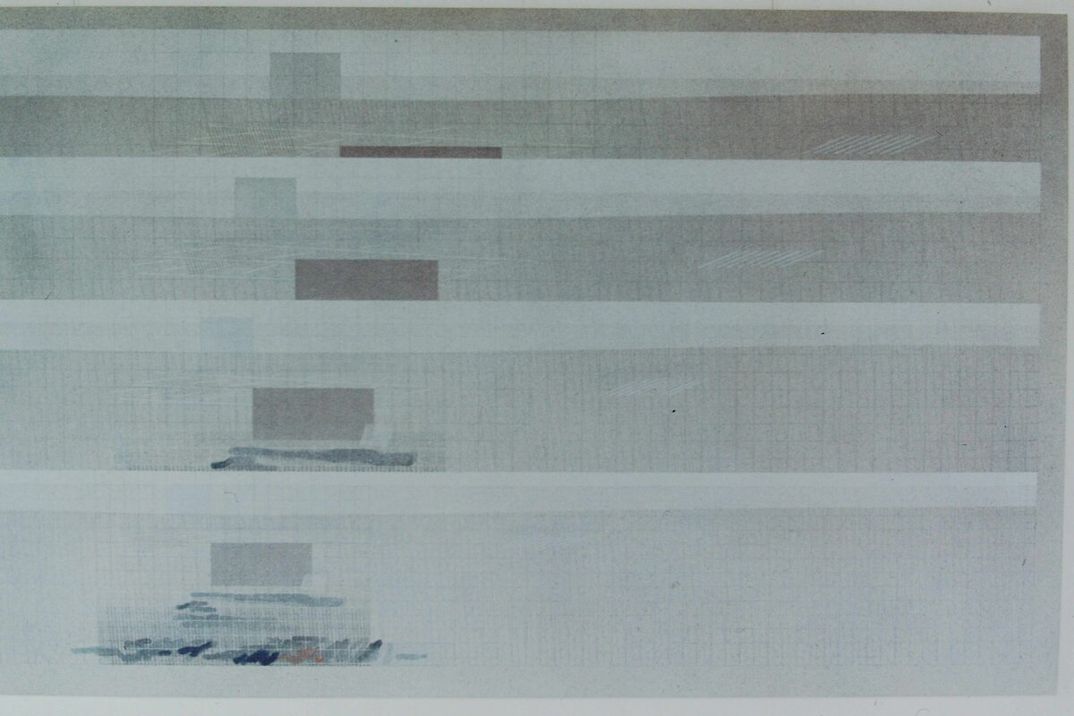 36 four extracts II, 1976, acrylic on canvas, 150x244cm (collection british council)_11zon