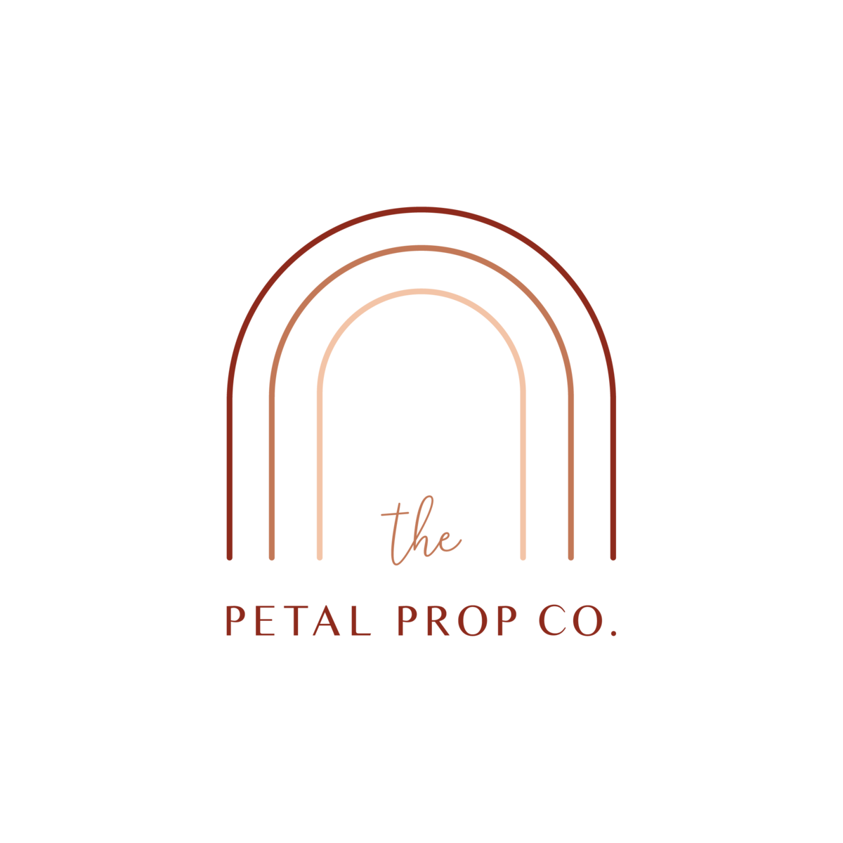 The Petal Prop Co Logo_Portrait_Colour