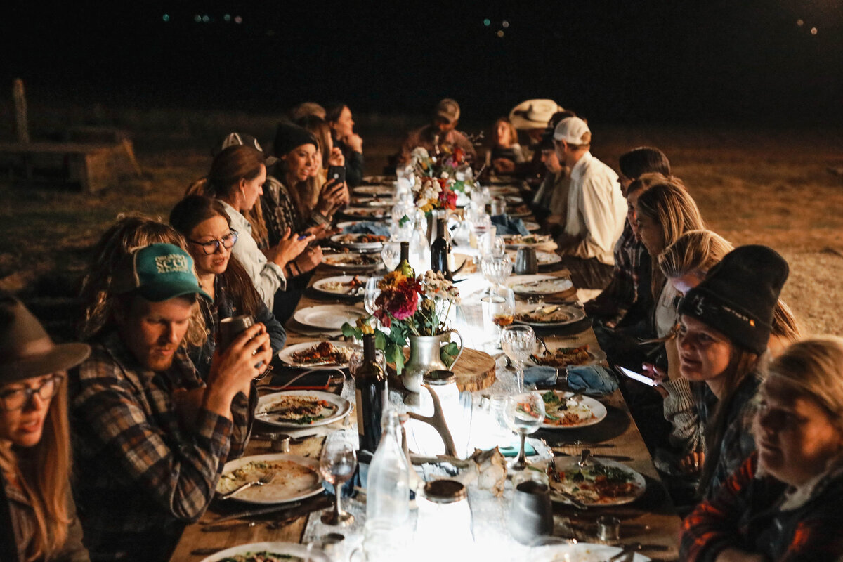 dinner+camp