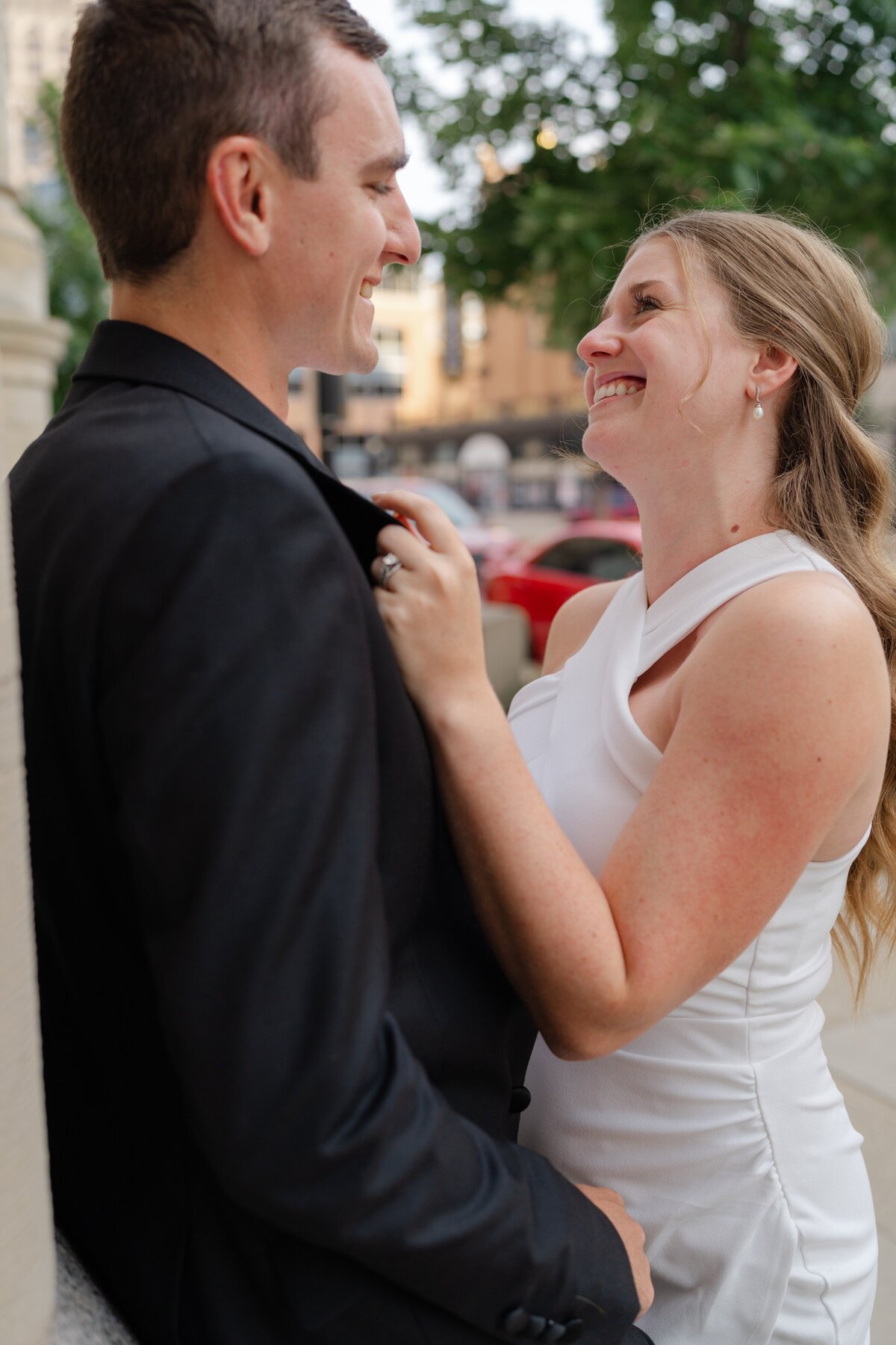 Downtown Milwaukee Elegant Engagement Session-3