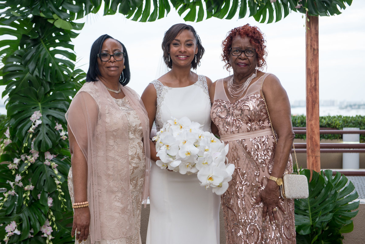 NFL Miami Dolphins Brandon Radcliff ShaKyra Radcliff Briza on the Bay Wedding Andrea Arostegui Photography-185
