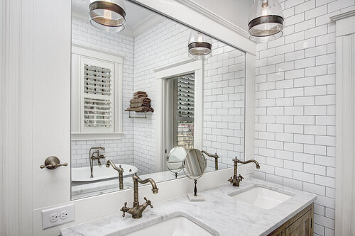 Subway+Tile+on+Walls_Carrera+Marble+Vanity+-+Carolina+Craftsman+Builders