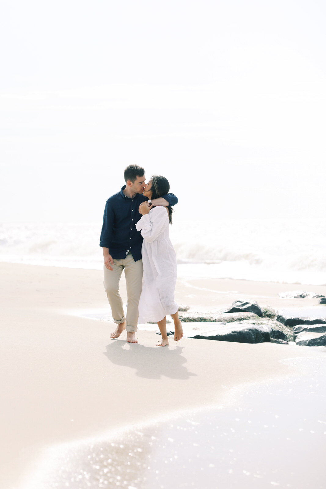 Beach Engagement Session in Cape May New Jersey 39