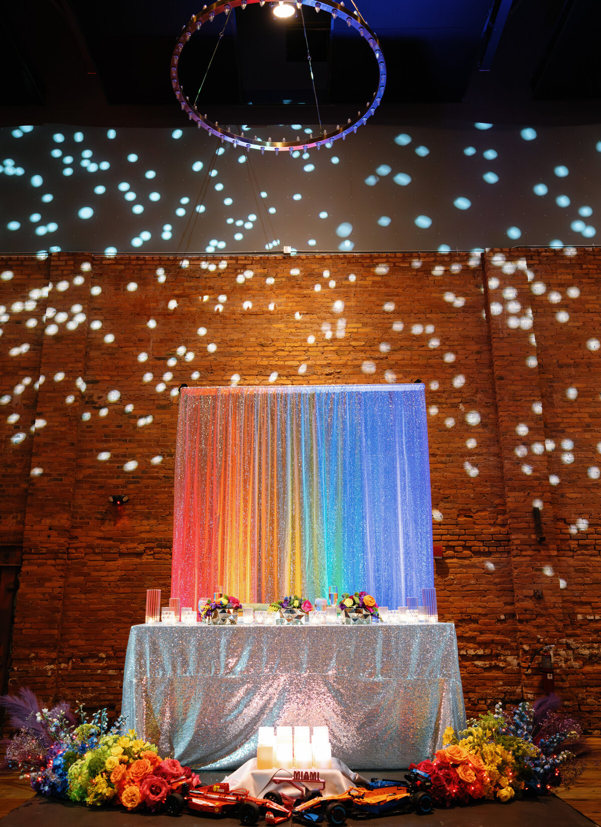 34 - Armature Works The Gathering Wedding Sweetheart Table - Tampa Wedding Planner