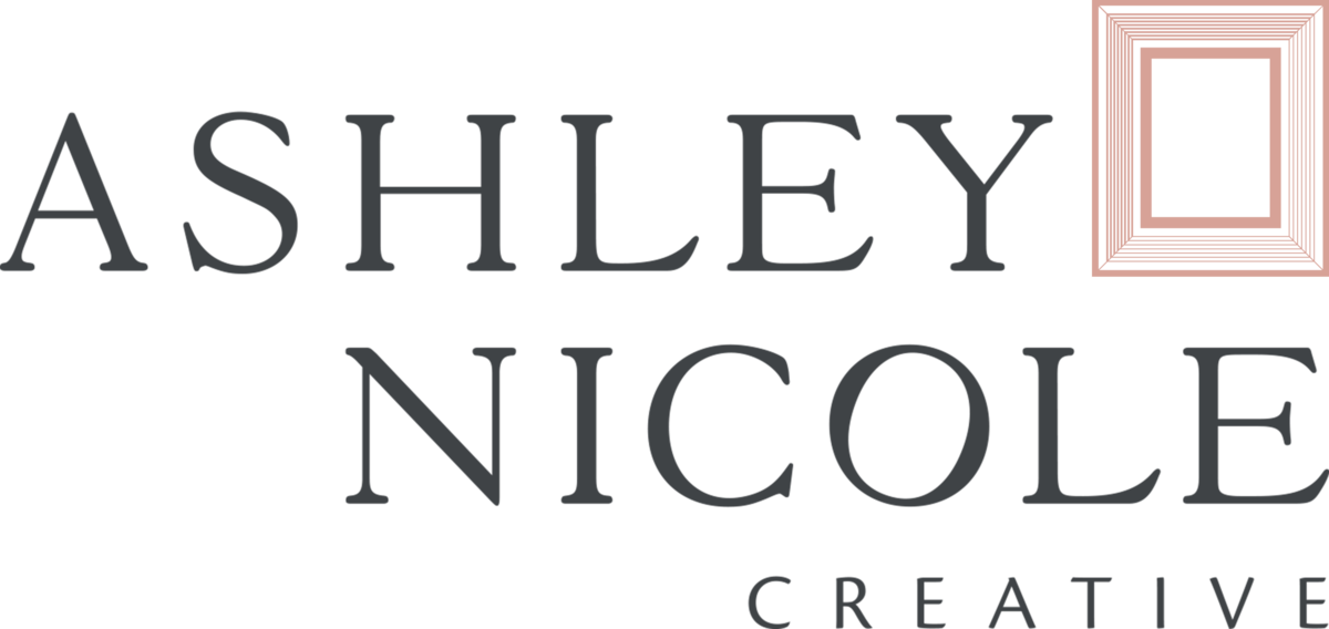 Ashley Nicole Secondary Logo - Two Tone v2