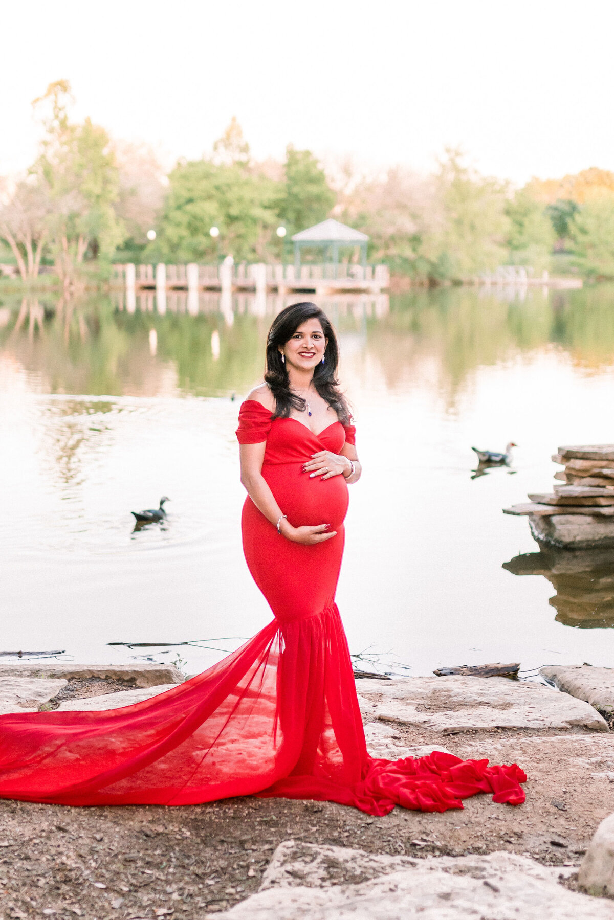 Austin Texas Indian Maternity Photograph