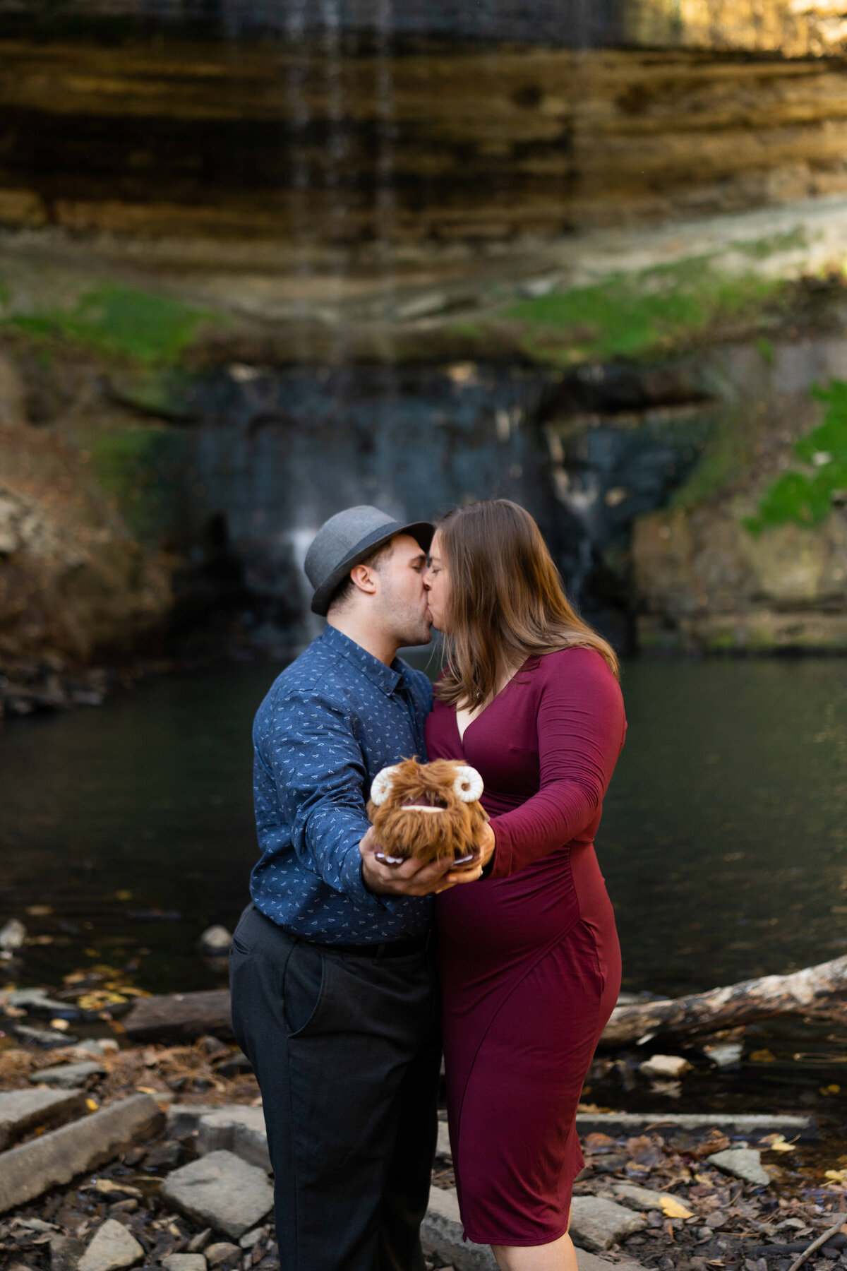 Diana and Matt - Minnesota Engagement Photography - Minnehaha Falls - RKH Images (47 of 256)