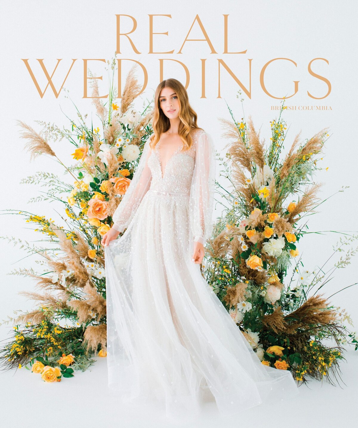real weddings magazine cover 2019