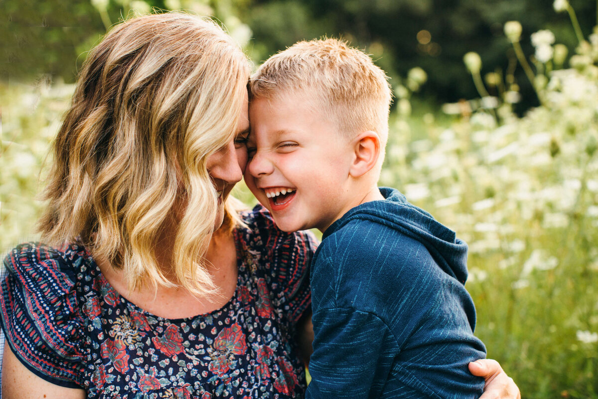 boston Family Photographer giggling-1