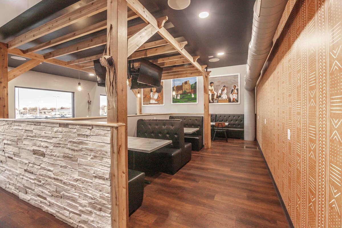 modern restaurant renovation