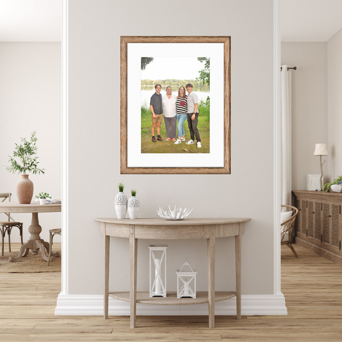 Family Wood Frame