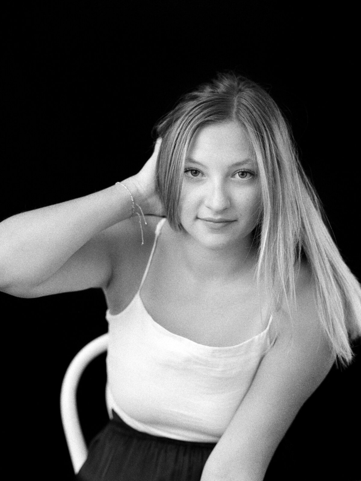In-studio portrait photography session in Naters, Valais, Switzerland - 8
