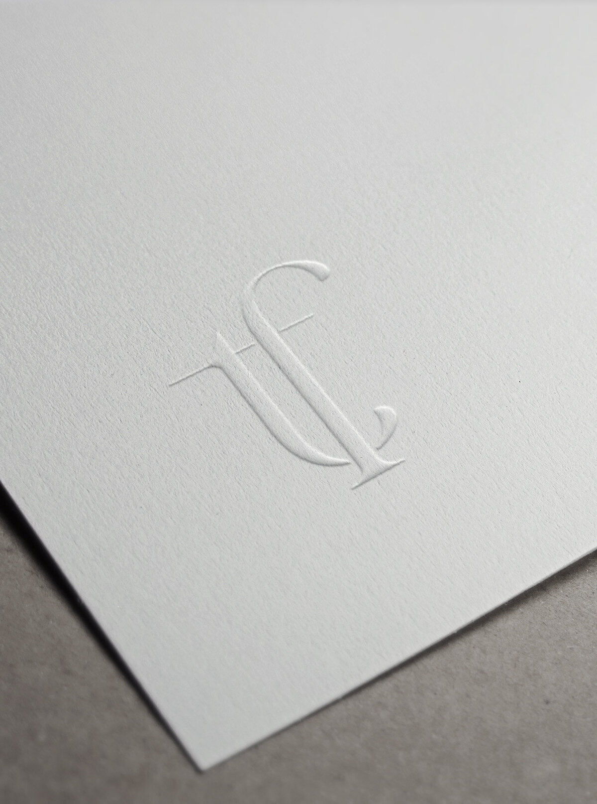 Embossed Paper Logo MockUp