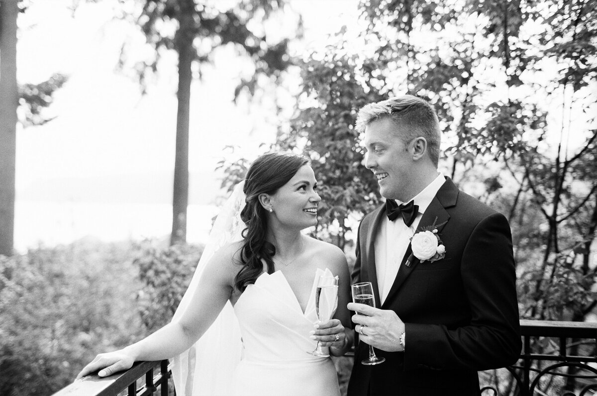 The Manor House at Pleasant Beach Wedding on Film - Fine art - Seattle Wedding Phtoographer - Light and airy - 48