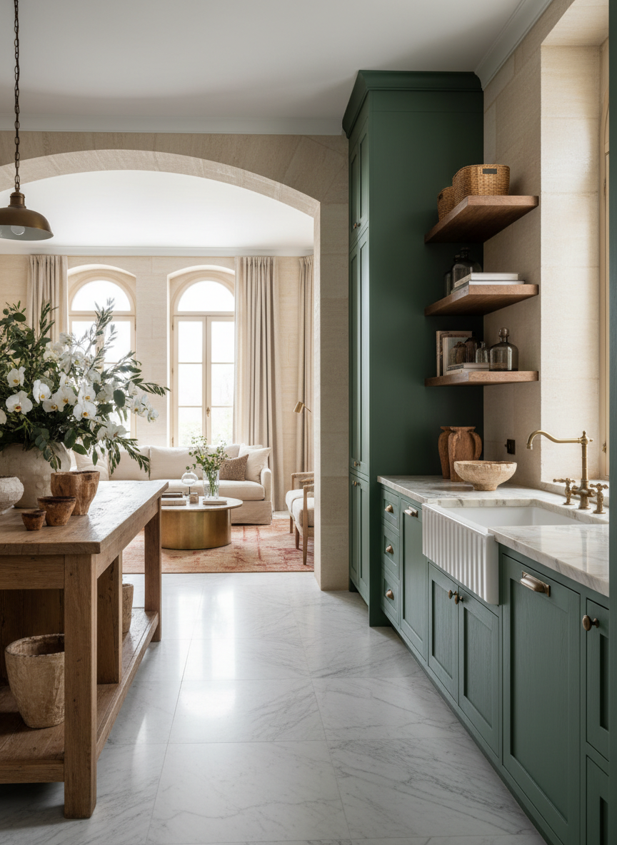 Firefly_Gemini Flash_A luxury, European-inspired interior with soft natural light and a warm, organic pale 307846