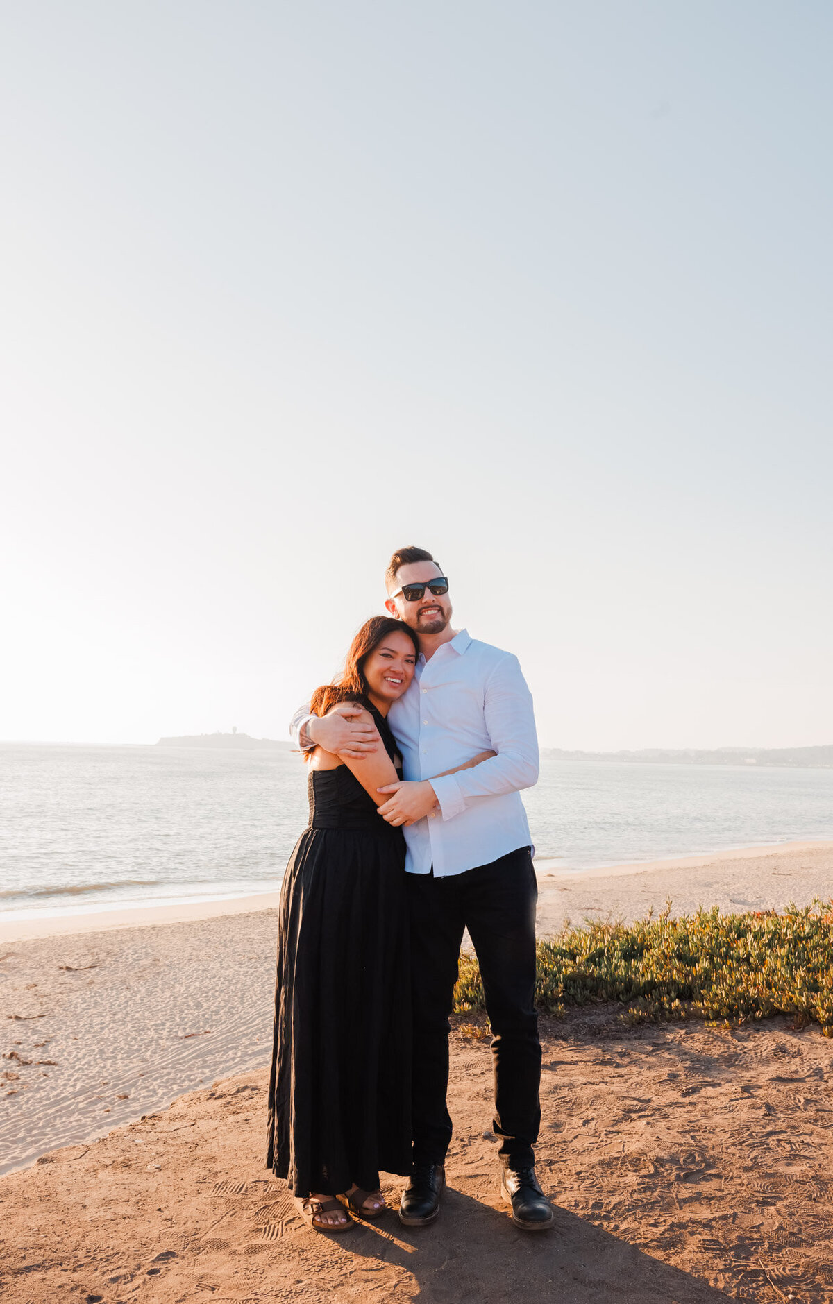 Kyle Woolum + Stephanie-Proposal Engagement-Half Moon Bay-Dunes Beach-San Francisco Wedding Photographer-San Francisco Photographer-Half Moon Bay Photographer-Emily Pillon Photography-S-092323-18
