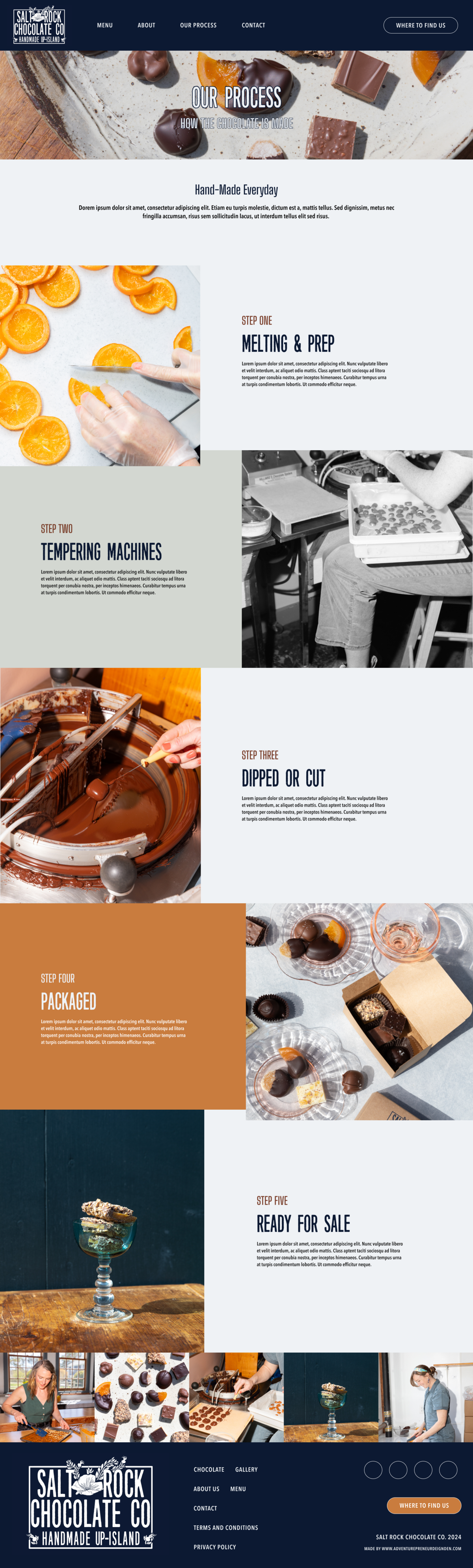 website design