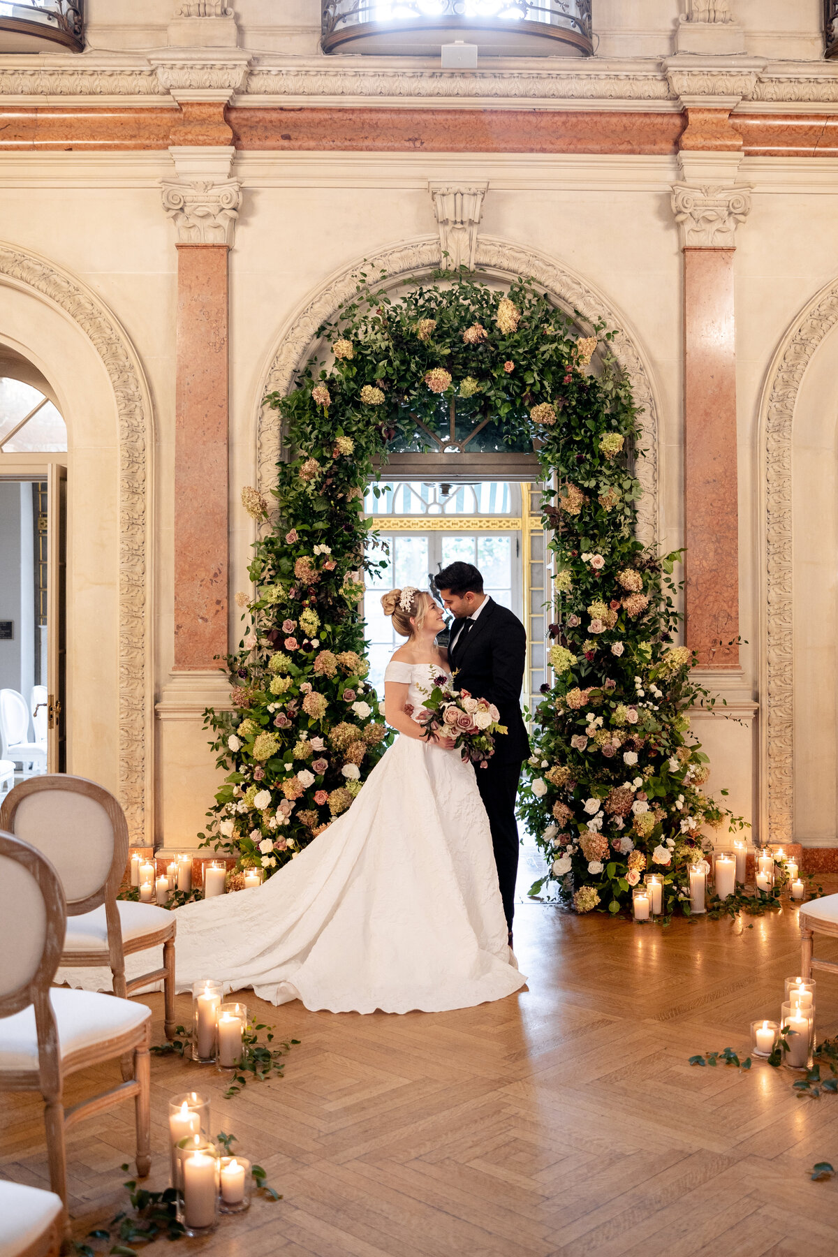 Larz Anderson House Wedding Luxury DC Wedding Day  - Haley Day Photo H+R-111