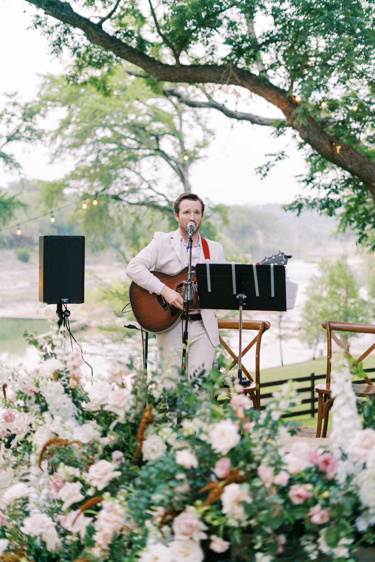 wedding at Private Ranch, Wimberley, Texas