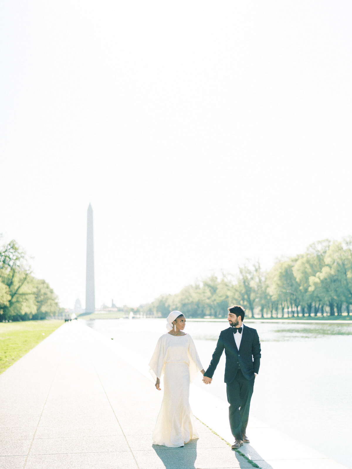 Washington DC Sunrise Lincoln Memorial Engagement Session | Amarachi Ikeji Photography 46