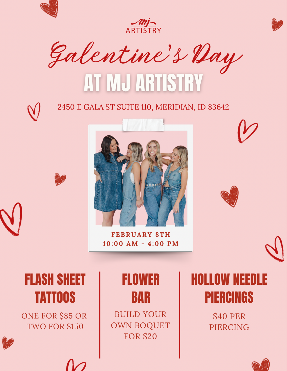 Galentines Flyer