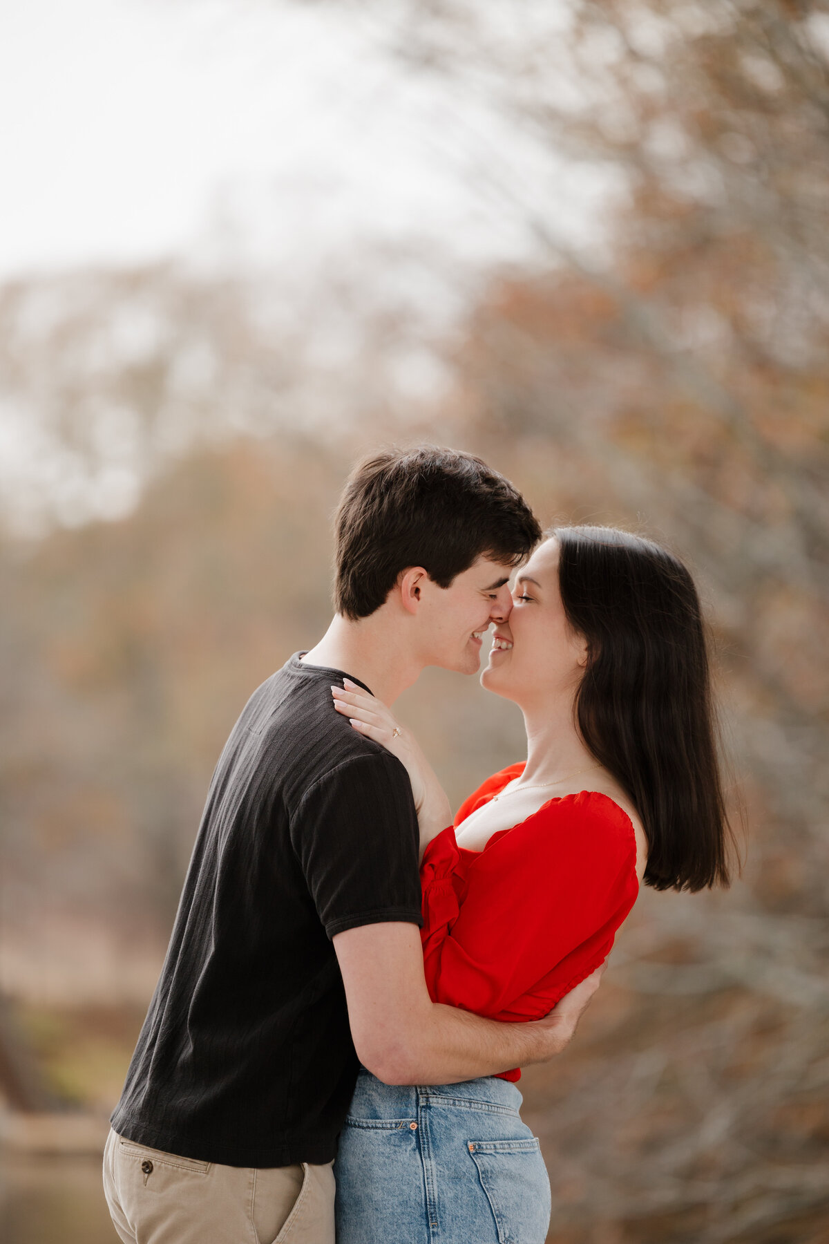 piedmont park engagement photos