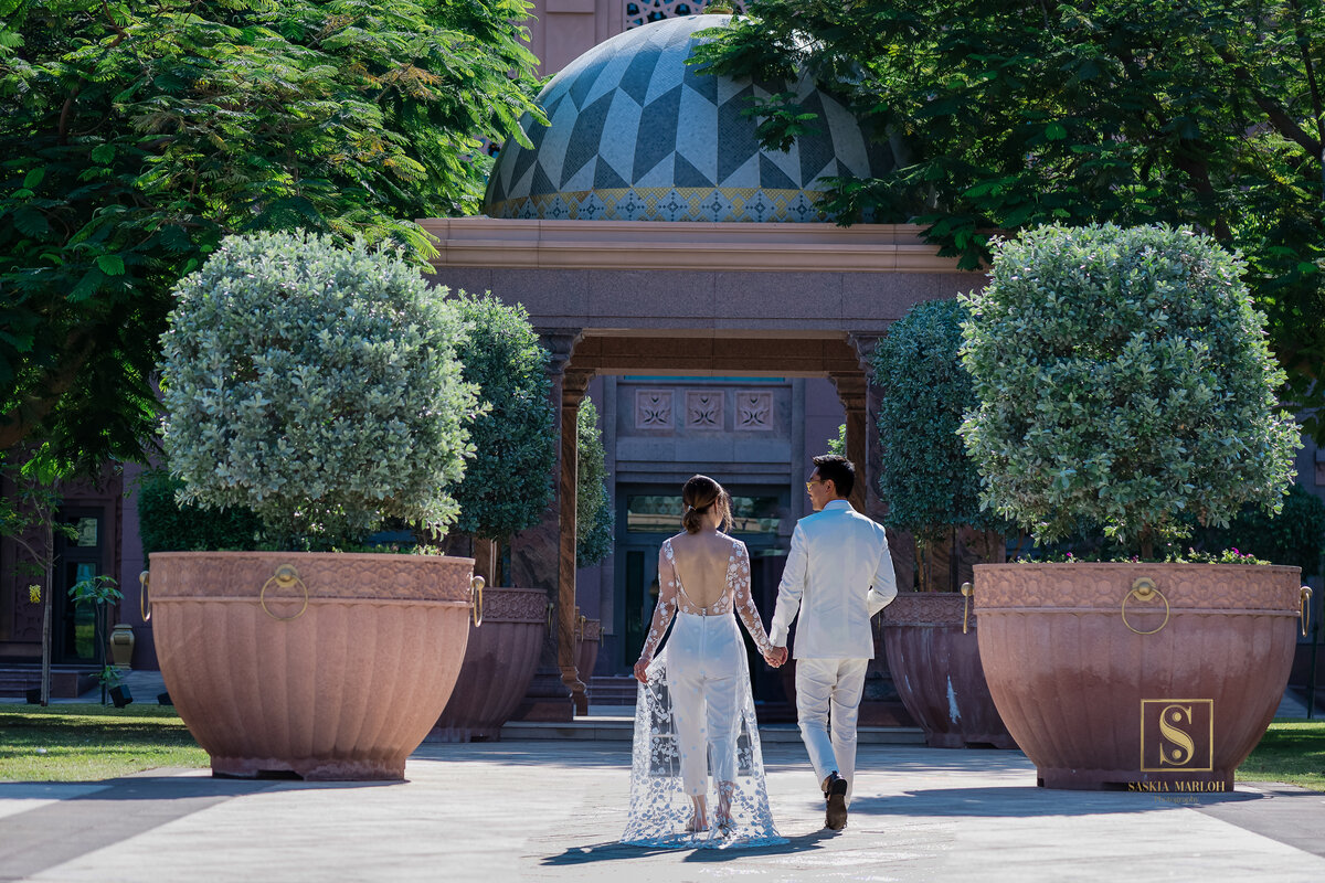 Emirates Palace Engagement Photos Couple Session by female  Abu Dhabi Wedding Photographer Saskia Marloh