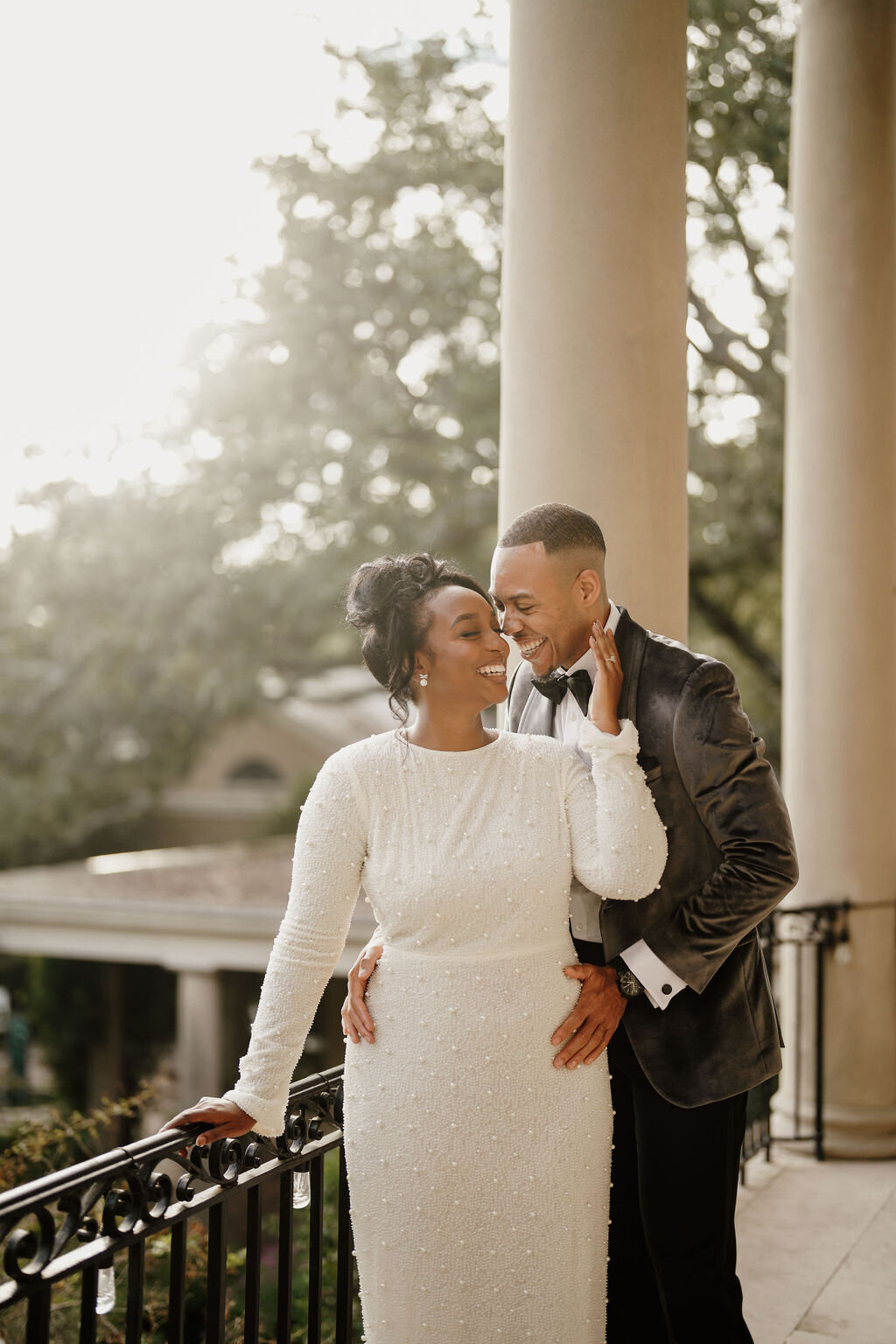 engaged-couple-on-the-terrace-of-a-opulent-mansion