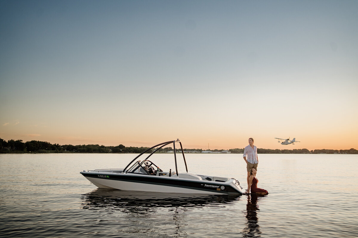 Millennium-Moments-Florida-Wedding-Photographer-Boat-Enagement-Session-Lake-FAV-146