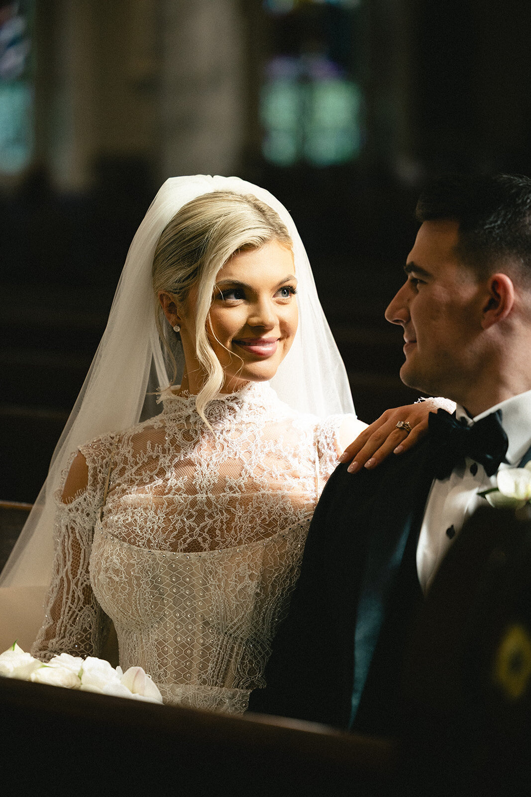 Wedding Photos of Bride and Groom