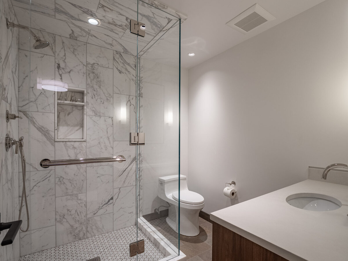 Exterior and interior views of the luxury home at 624 E Hopkins Avenue in Aspen Core, Colorado.