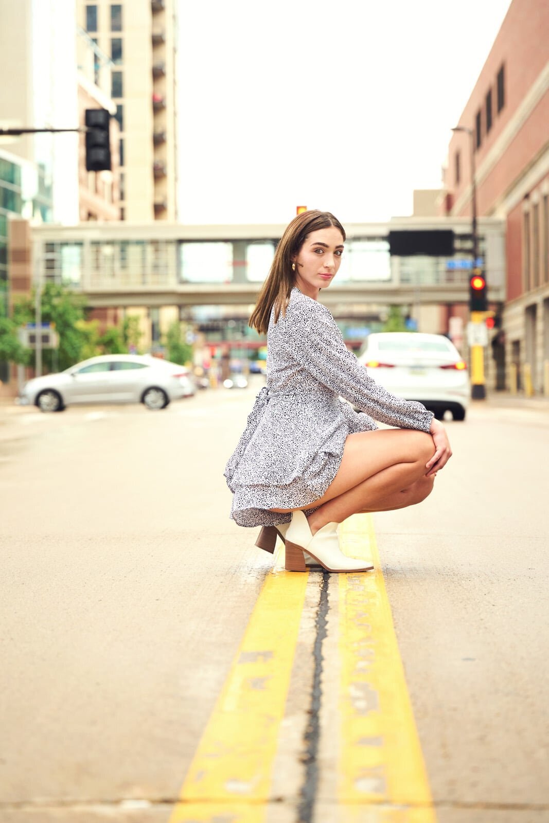 Senior Picture Photographer Captures Stylish High School Portrait on City Street-24