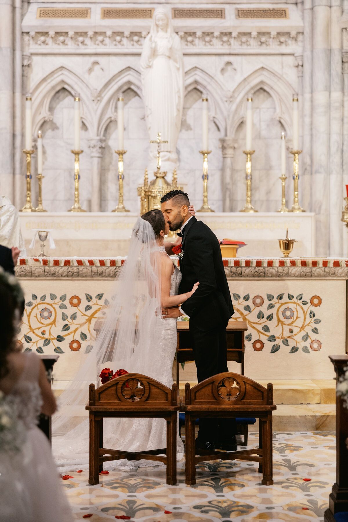 Noelle & Josh - NYC St Patricks Bowery - Wedding Previews 064