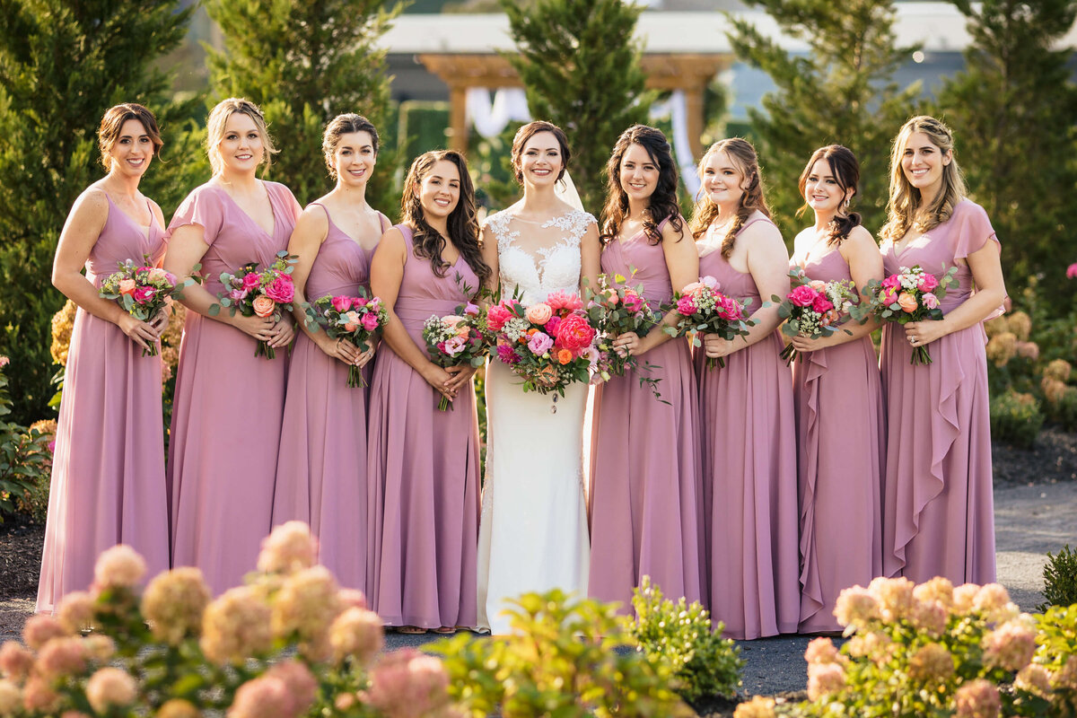 Blush Bridesmaid Dresses