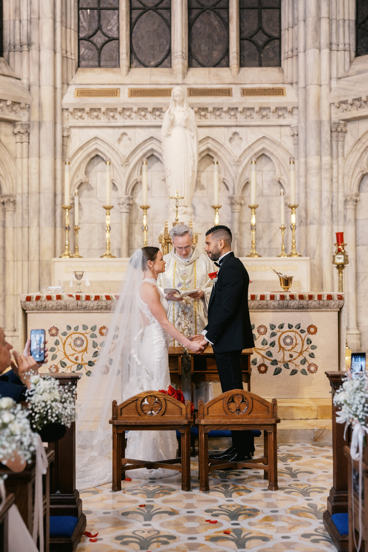 Noelle & Josh - NYC St Patricks Bowery - Wedding Previews 062