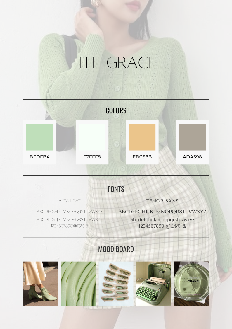 Copy of Branding Board Mood Board Template