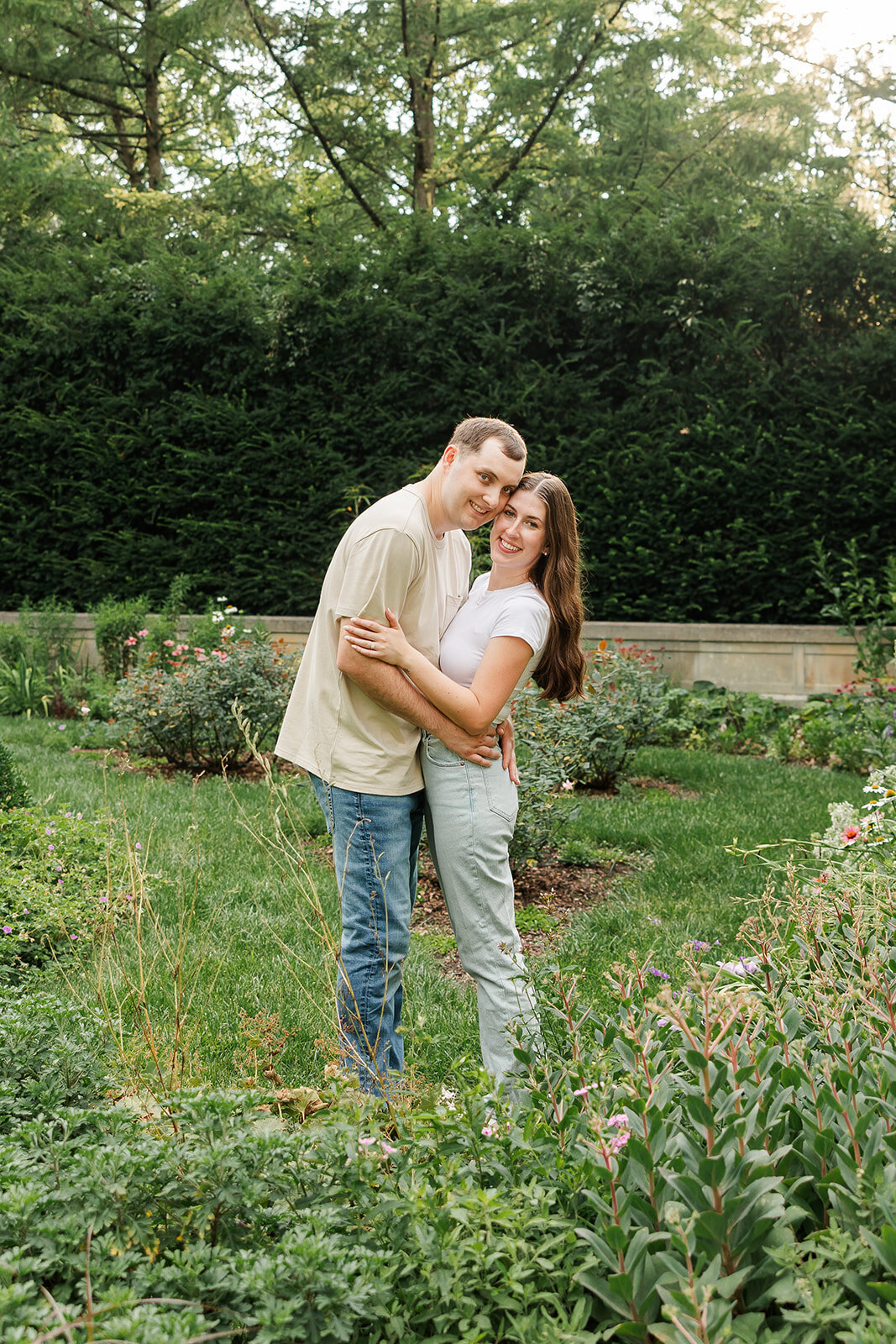 Alexis Fox Photography + Indianapolis + Indiana + Engagement Session + Newfields (35 of 37)