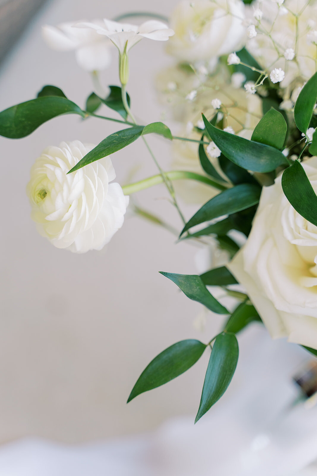 white flowers